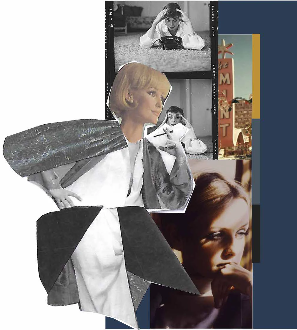 Moodboard da coleção Mustard Crush